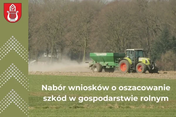 Rolnicy z gminy Włoszakowice mogą składać wnioski o oszacowanie strat w uprawach