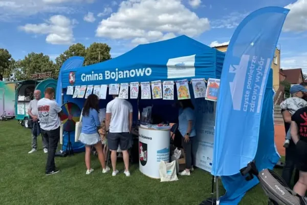Dni Bojanowa 2026: Stoisko „Czyste Powietrze” z kolorowankami dla dzieci