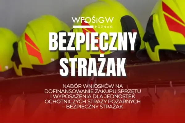 OSP Bojanowo z nowym sprzętem dzięki dotacji z WFOŚiGW