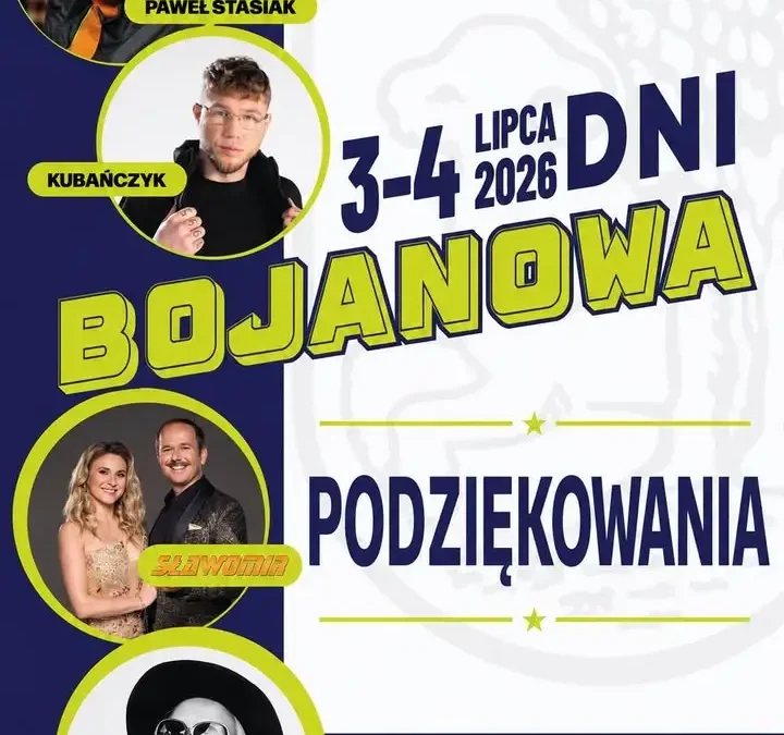 Dni Bojanowa 2026 za nami – podziękowania dla uczestników i organizatorów