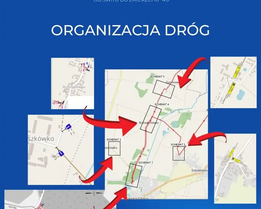 Utrudnienia w ruchu podczas maratonu kolarskiego w sobotę