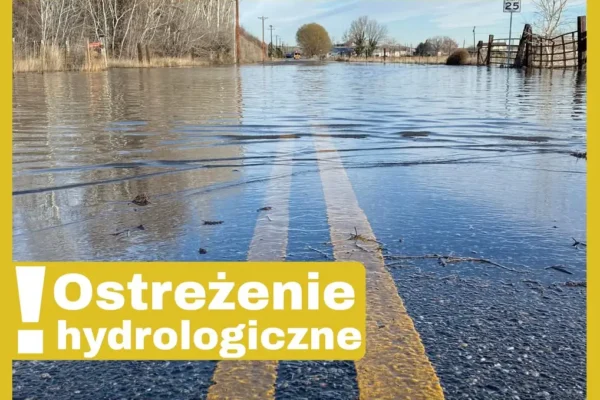 Ostrzeżenie hydrologiczne dla gminy Włoszakowice – możliwe podtopienia