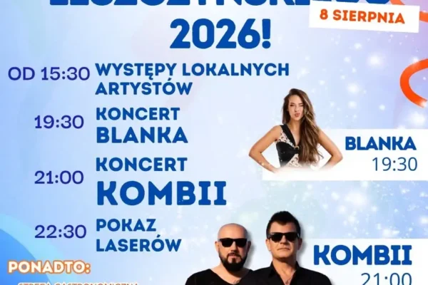 Dzień Powiatu Leszczyńskiego 2026: Blanka i Kombi w Święciechowie