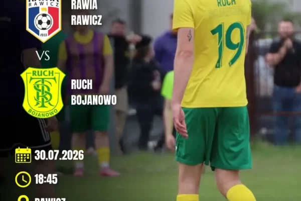 Dodatkowy sparing: TS Ruch zmierzy się z KP Rawia Rawicz