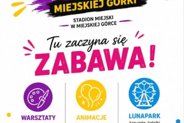 Dni Miejskiej Górki 2026: Rodzinna zabawa na stadionie już 1-2 sierpnia