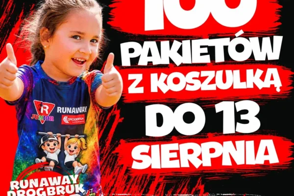Ostatnia szansa na koszulkę RUNAWAY – dodatkowe pakiety tylko do 13 sierpnia!