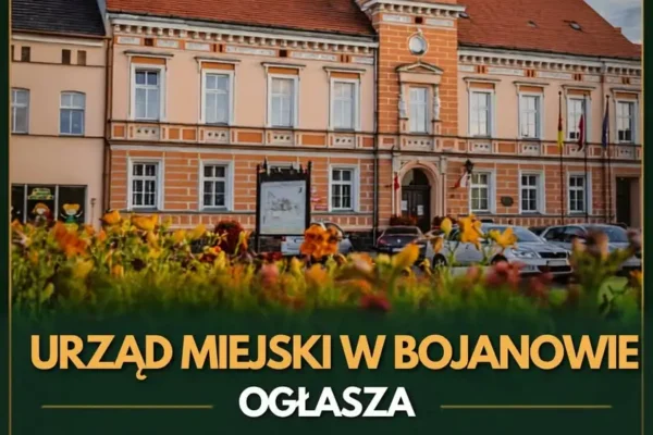 Urząd Miejski w Bojanowie poszukuje pracownika do spraw księgowości budżetowej