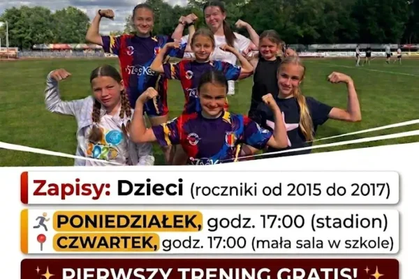Lekkoatletyka dla dzieci w Rydzynie – MUKS Szok Bojanowo ogłasza nabór