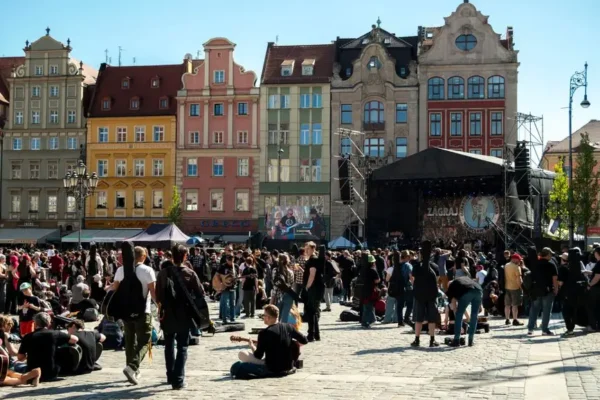 Maraquja Show bawiła publiczność podczas Dożynek Gminnych w Golince