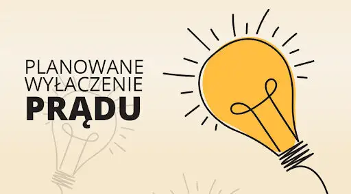 Planowe wyłączenie prądu w gminie Jutrosin – 31 sierpnia