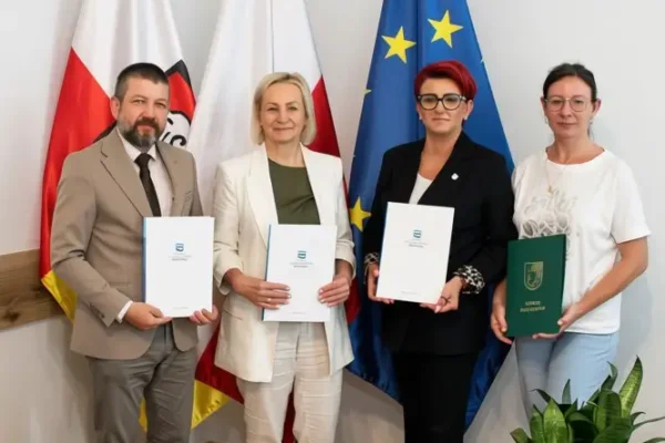 Gmina Bojanowo i Wody Polskie podpisały porozumienia ws. utrzymania cieku