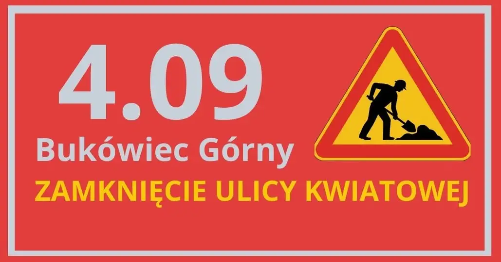 Od 4 września zamknięcie ul. Kwiatowej w Bukówcu Górnym – rusza budowa drogi