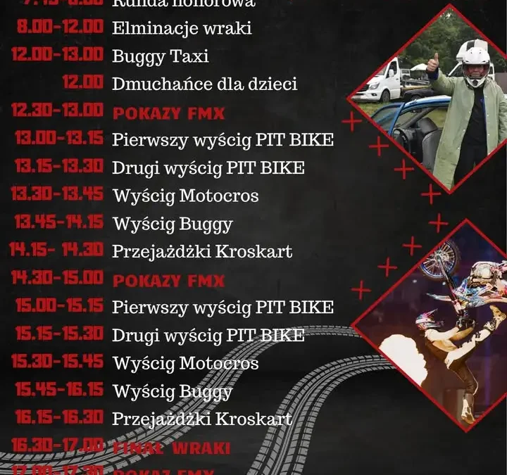 VIII Ekstremalny Piknik Motoryzacyjny w Bojanowie już 6 września