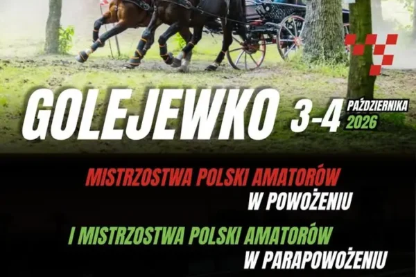 Golejewko zaprasza na weekend z powożeniem: mistrzostwa i memoriał już w październiku