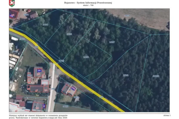 Gmina Bojanowo ogłasza trzy przetargi na sprzedaż gruntów w Golinie Wielkiej
