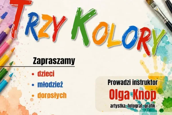 Zajęcia plastyczne „Trzy kolory” wracają do Górki – zapisy otwarte