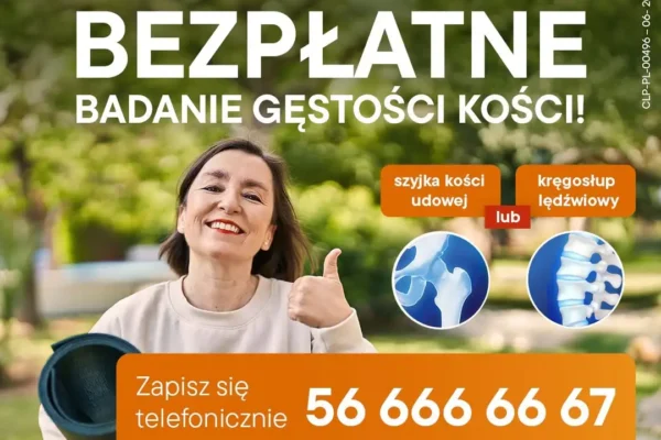 Bezpłatne badania osteoporozy w Bojanowie – 29 września