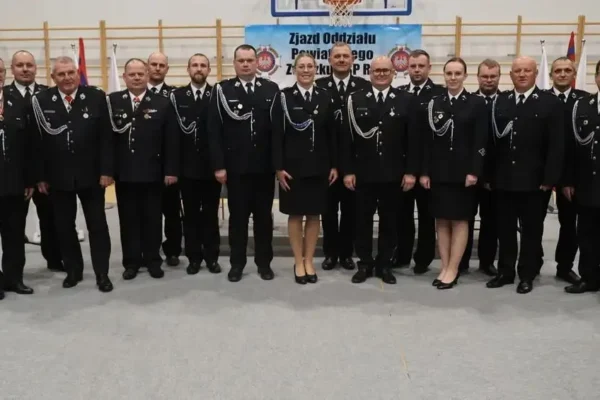Druhowie z OSP Pakosław w Zarządzie Oddziału Powiatowego ZOSP RP w Rawiczu
