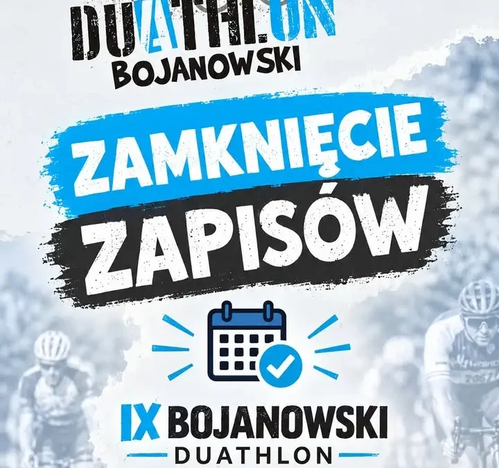 Ostatnia szansa na zapisanie się na IX Bojanowski Bieg – listy zamykają się 8 października