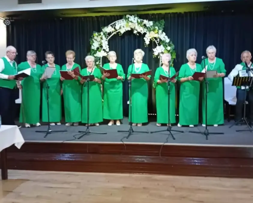 Zespół „Pod Klonem” z Miejskiej Górki na XI Festiwalu Kultury Ludowej w Wąsoszu