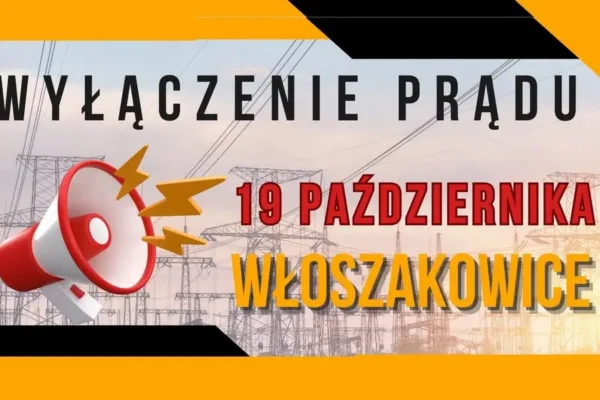 Planowane wyłączenie prądu we Włoszakowicach – 19 października