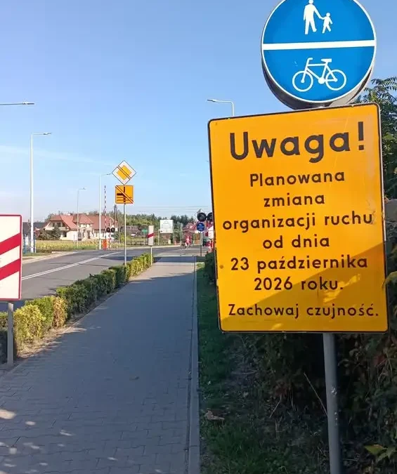 Zmiany w organizacji ruchu w gminie Włoszakowice – nowe ograniczenia i pierwszeństwo przejazdu