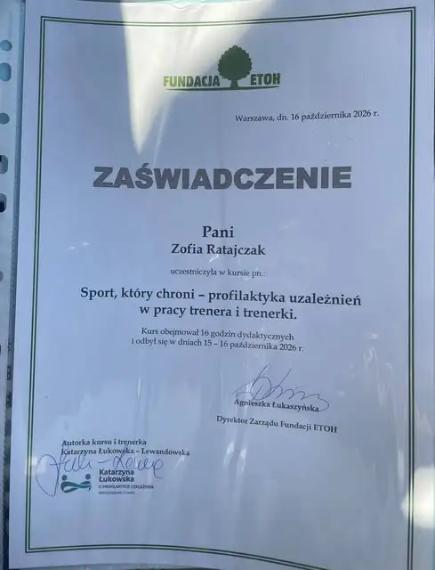Trenerzy z Bojanowa na szkoleniu o profilaktyce uzależnień w Warszawie