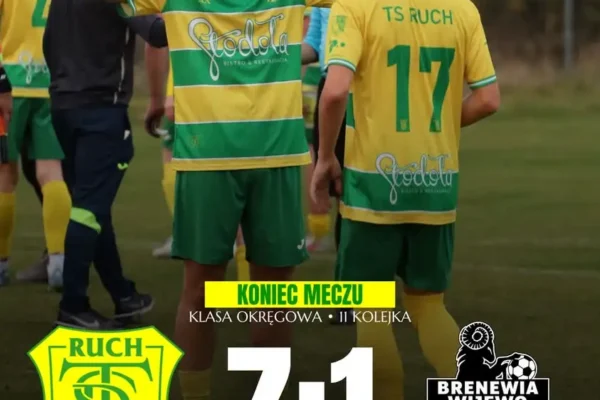 Ruch rozgromił Wijew 7:1! Hat-trick Krawczyka przełamuje złą passę