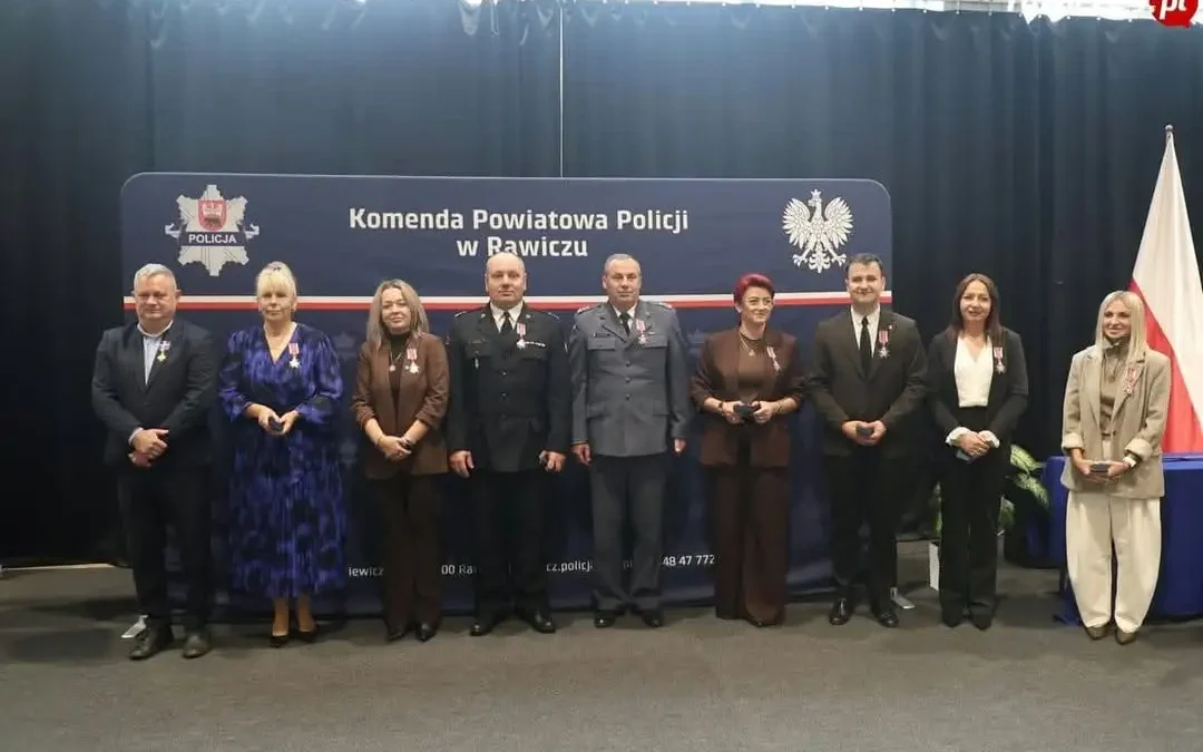 Brązowy Medal NSZZ Policjantów dla dyrektor Miejskiej Górki