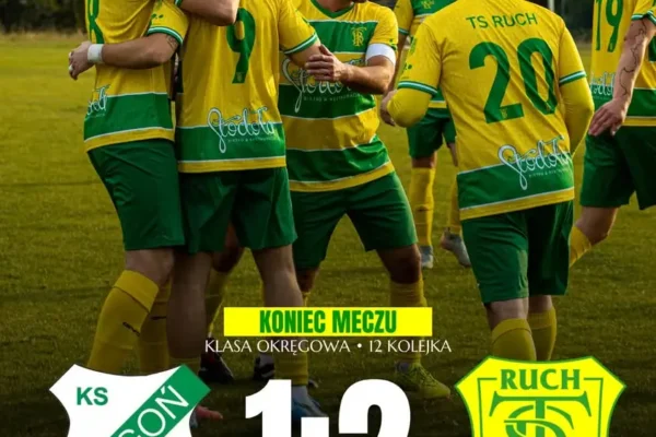 Śmigiel pokonany! TS Ruch wywozi trzy punkty po emocjonującym meczu
