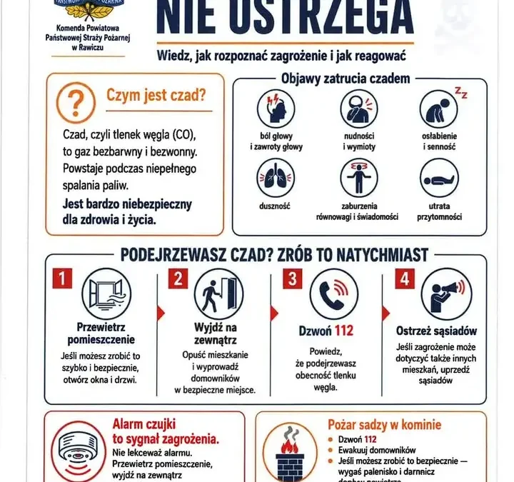 Sezon grzewczy: jak ustrzec się przed czadem i pożarem sadzy?