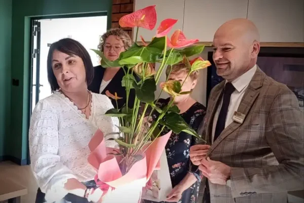 Wójt Włoszakowic odwiedził seniorów z okazji ich święta