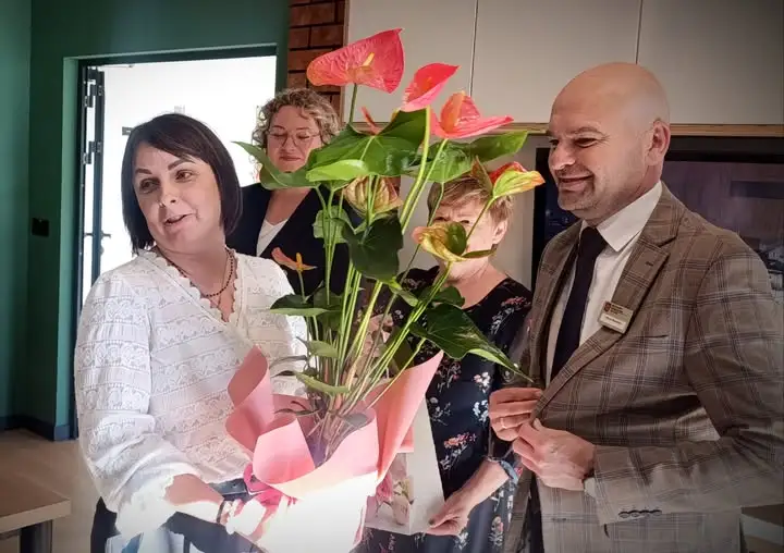 Wójt Włoszakowic odwiedził seniorów z okazji ich święta