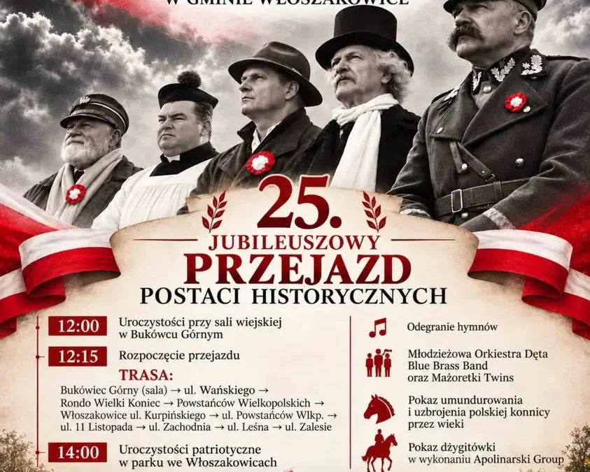 Włoszakowice: 25. przejazd kawalerii z okazji Święta Niepodległości